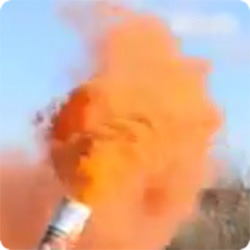Дымовой факел  (оранжевый)